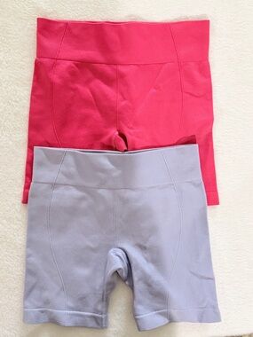 all in motion Lavender Seamless Biker Shorts